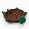 Handmade Crochet Craft Crochet Animal Coaster Heat Insulation Coffee Pad  Home Kitchen Table Decor