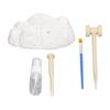 DIY Digging Fossil Kit Colosseum Design Hammer Chisel Small Watering Can Nylon Pen Fossil Excavation Toy for Children