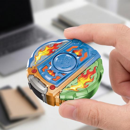 Yousheng Verwandlungs-Langschwert Fidget Spinner Spielzeug Stress Angst Linderung Mechanisches Kreiselspielzeug Kinder Jugendliche Erwachsene Fingerspitzen Gyroskop Fidget Spielzeug
