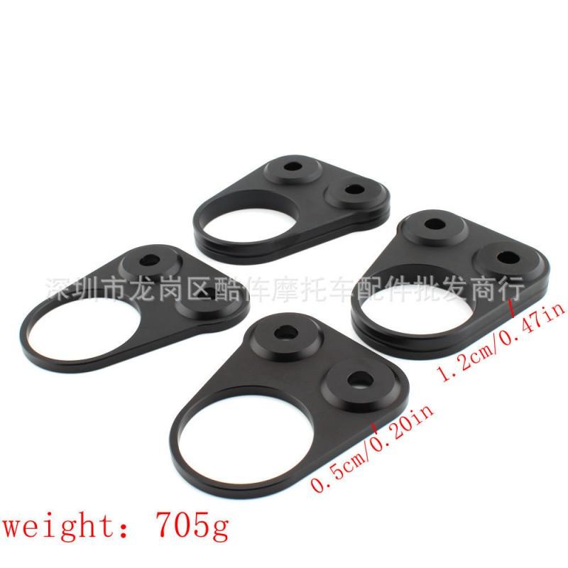 Handlebar Riser Spacer Suzuki GSX1300R Hayabusa 2007-2020 Adjustable Height 5/12/17mm Black Motorcycle Upgrade