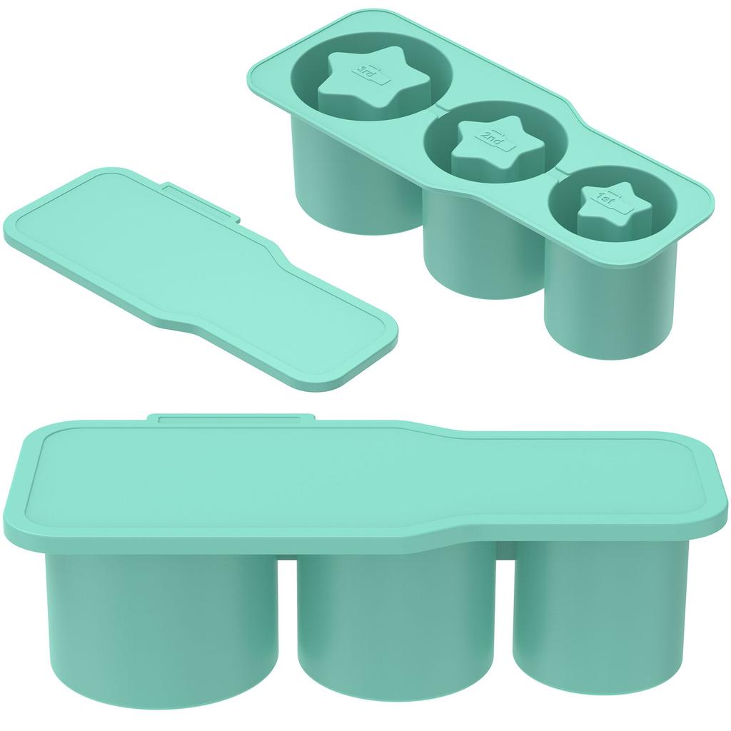 Round Ice Cube Tray with Lid Ice Mold for Stanley Cup Tumbler Making Summer Freezer Container Juice Whiskey Coffee Kitchen