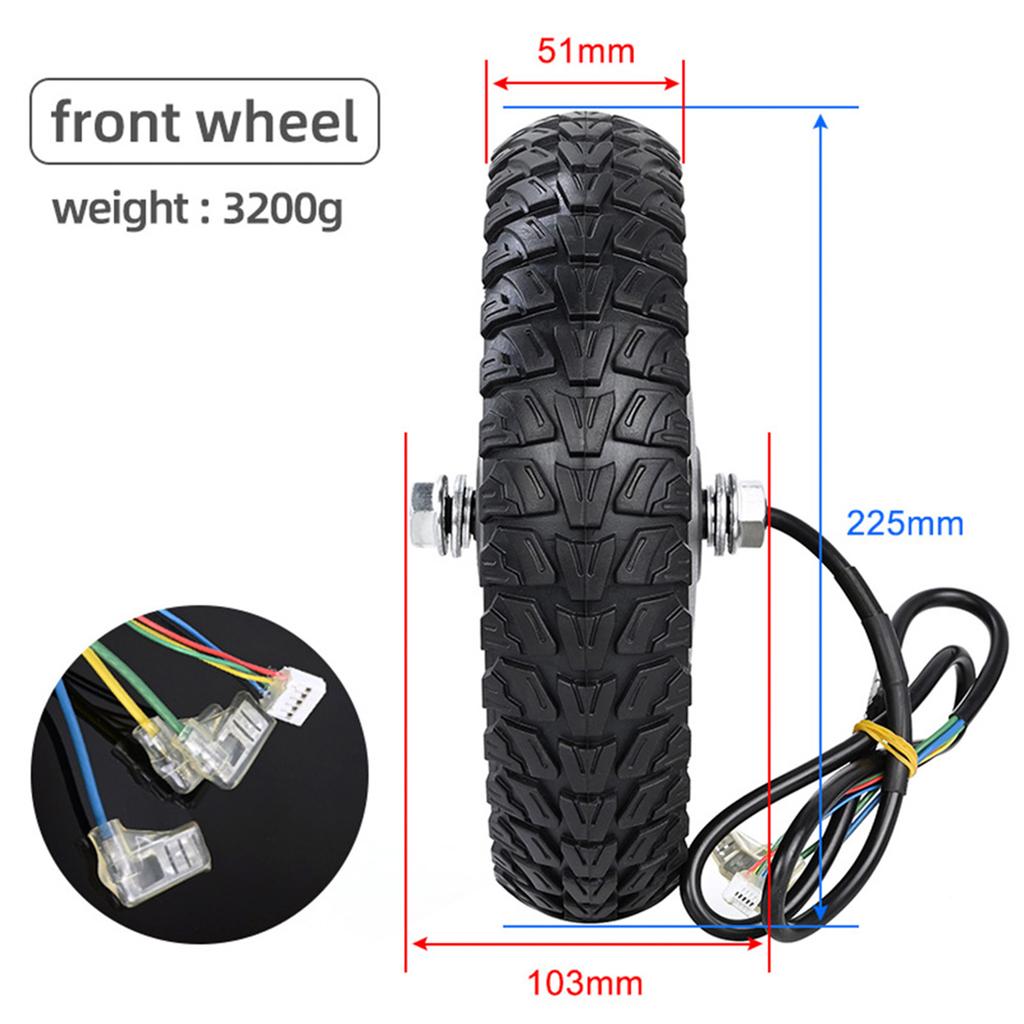Silnik 250W Koło Silnikowe Koło Skutera Elektrycznego Opona Antypoślizgowa Część Zamienna Kompatybilna z Xiaomi M365 Elektryczny