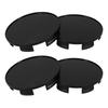 4 Pcs 69Mm Wheel Hub Covers 66Mm Car Center Caps Silver Abs Plastic Tire Accessories Semi Truck Hubcaps Scratch Resistant