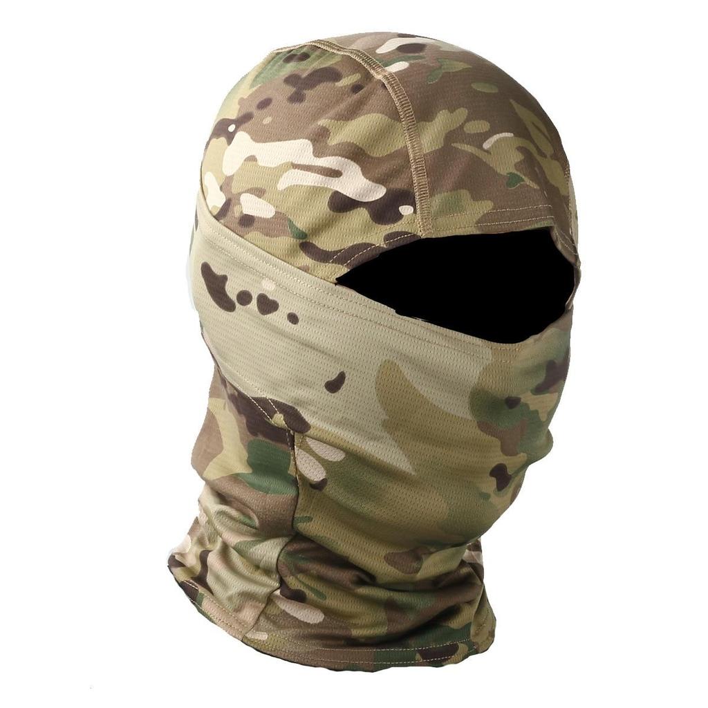 Military Camouflage Balaclava Outdoor Cycling Fishing Hunting Hood Protection Army Tactical Head Face Mask Cover