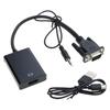 VGA To HDMI Adapter Converters with 3.5mm 1080P VGA Input Source To TV/Monitors/LCD Connectors