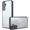 Case for Samsung Galaxy A25 5G, Fusion, Transparent / Black + 9H Glass
