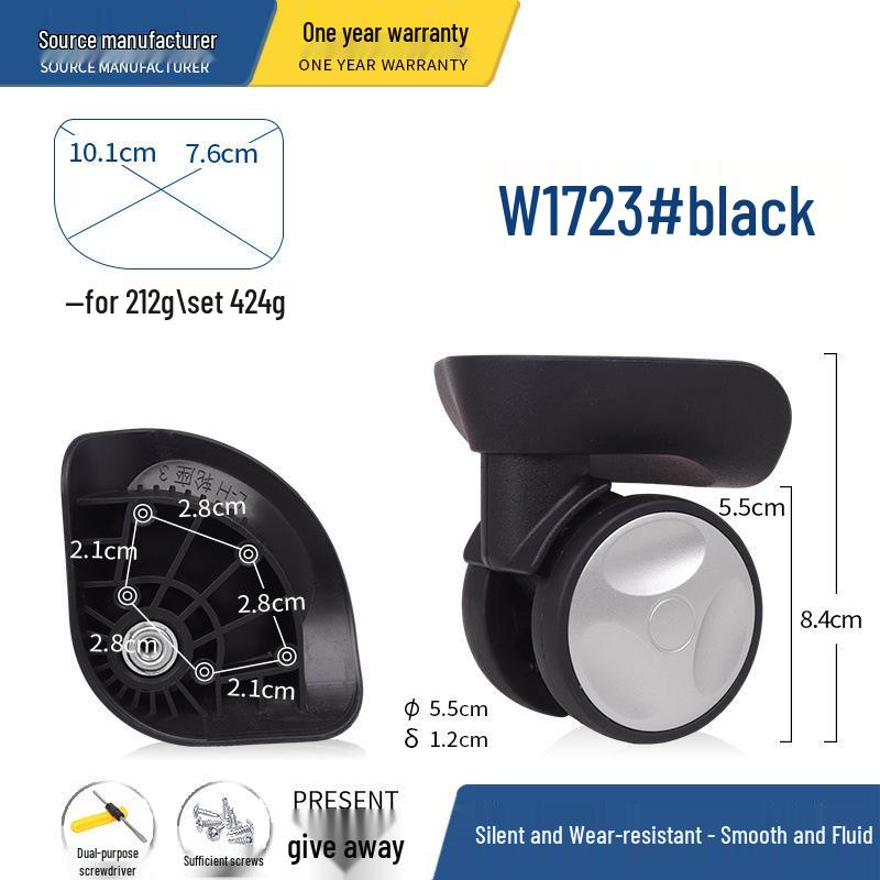 Rodas de Substituição Universal para Malas e Malas de Trolley