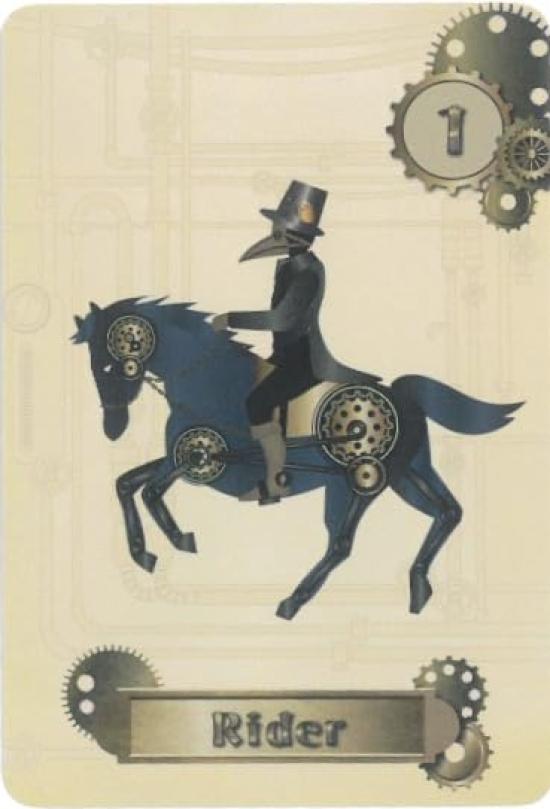 Glory Steampunk Lunorman Dragon Flower Divination 36 Kart [Autentyczne]