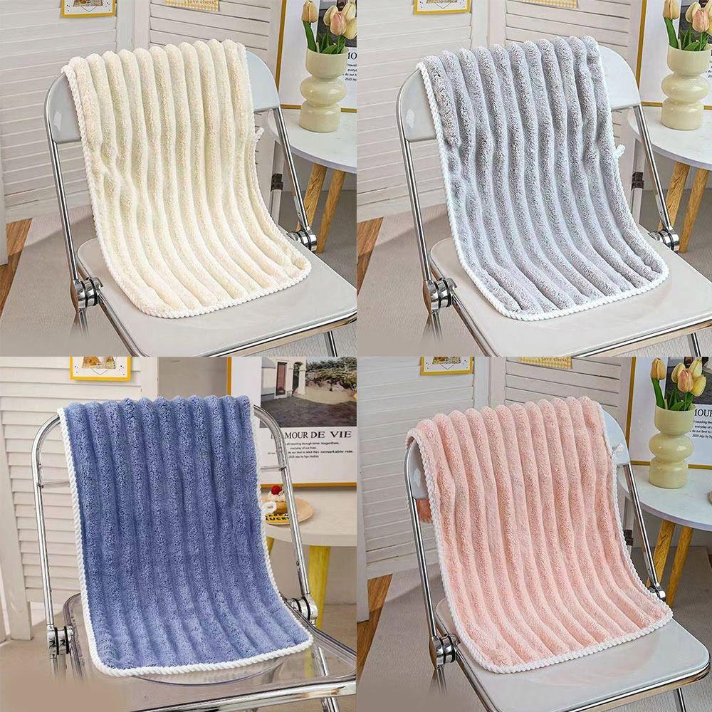 Skin-Friendly Hand-Wiping Towel Coral Fleece Absorbent Towel New Face Towel Home Office