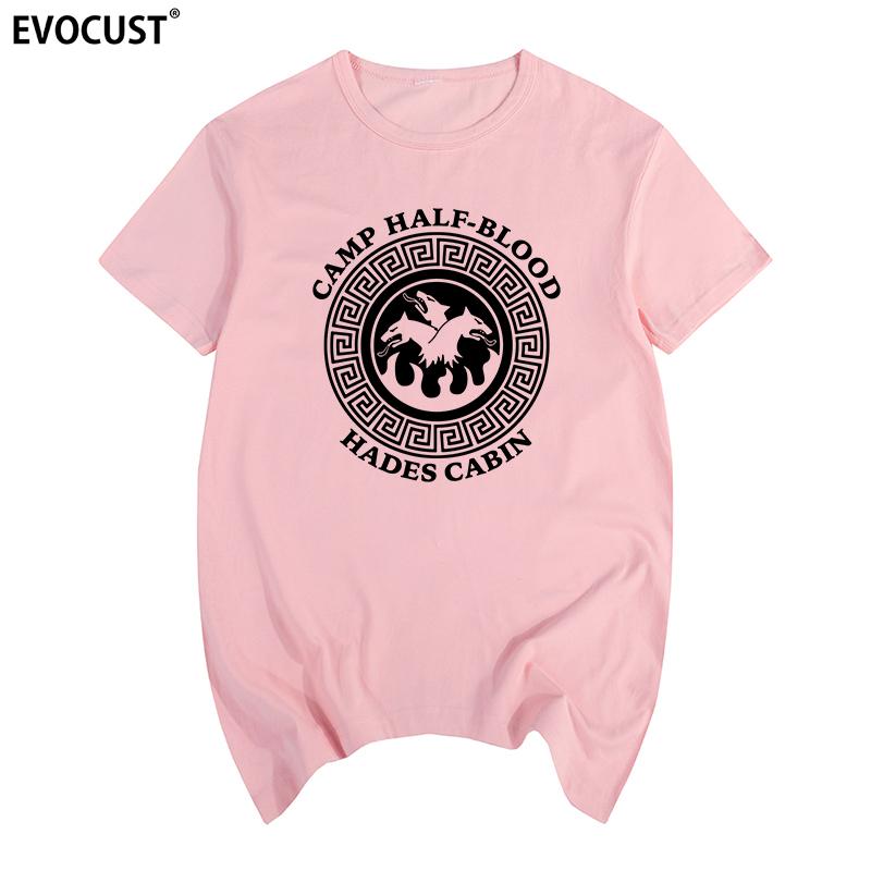 Camp Half Blood Hades Cabin Percy Jackson Harajuku Unisex T-shirt Cotton Men T shirt New women TEE