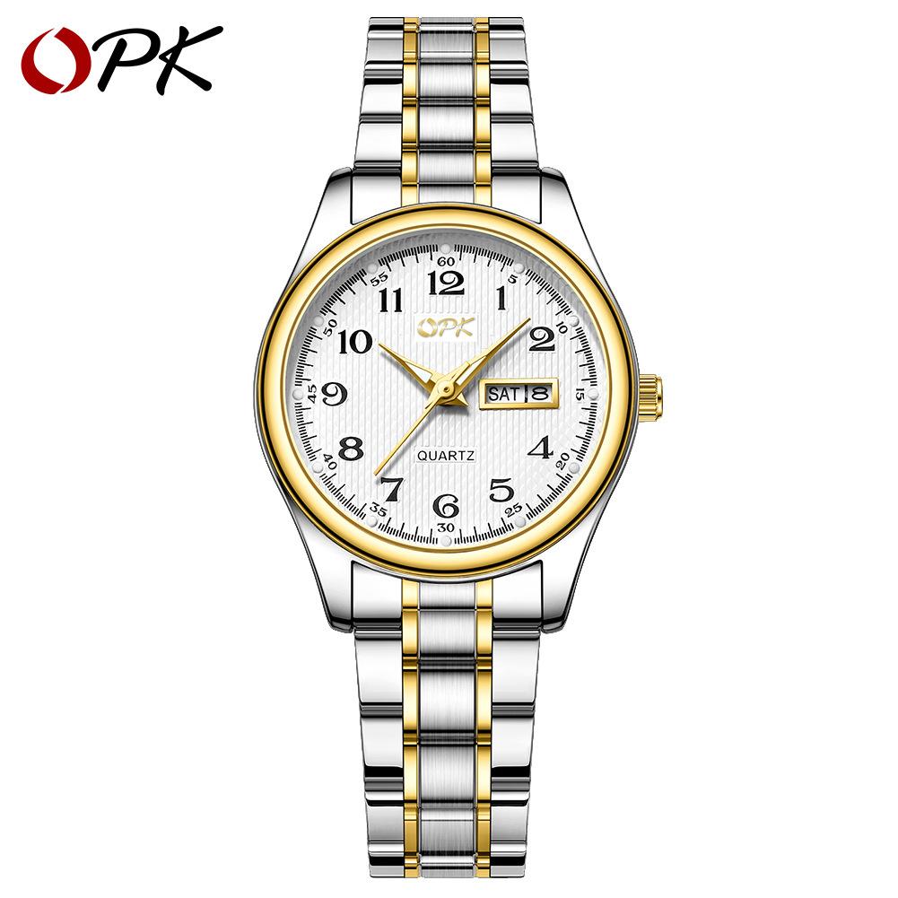 

OPK Dual Calendar Quartz Watch Ladies Watch