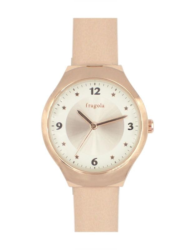 

[Follow] Watch fragola Star Dot Band Watch N03221A-1 PG/PK Women s Pink