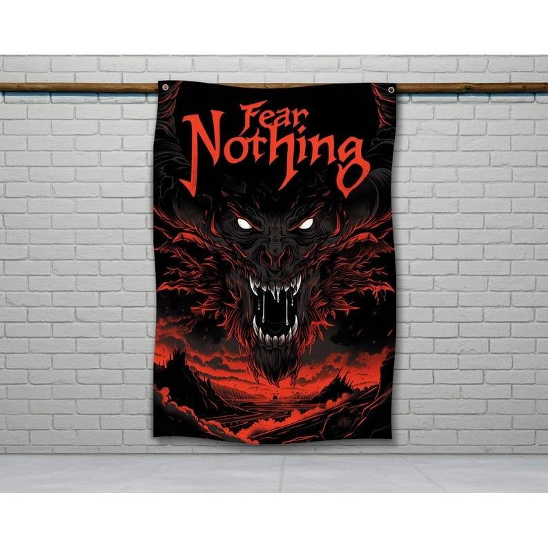 Devil Gym Flag tapestry 75x100