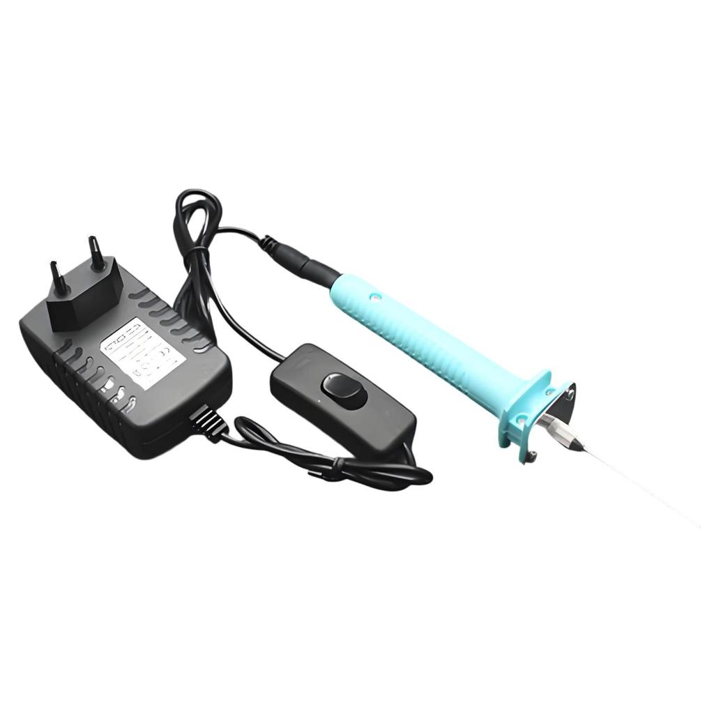 Electric Foam Cutting Pen With Precision Needle Tip Fast Heating For Styrofoam Plastic Rubber Crafting European Power Supply Included