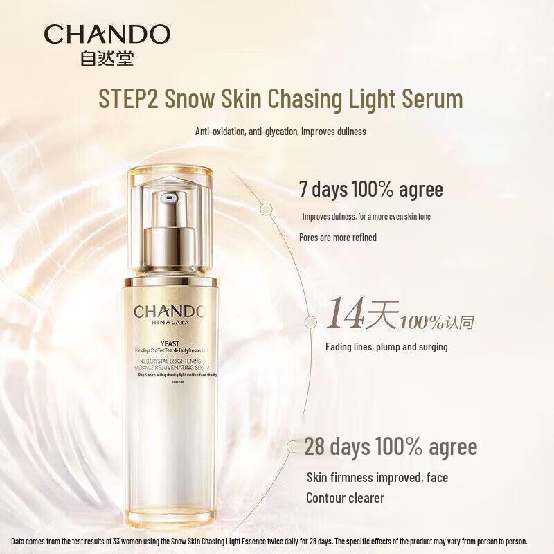 CHANDO Snow Muscle Radiance 3-Piece Skincare Set