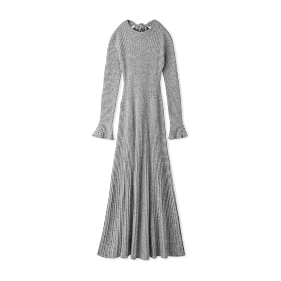 SNIDEL Back Open Knit Dress SWNO251017 Women s