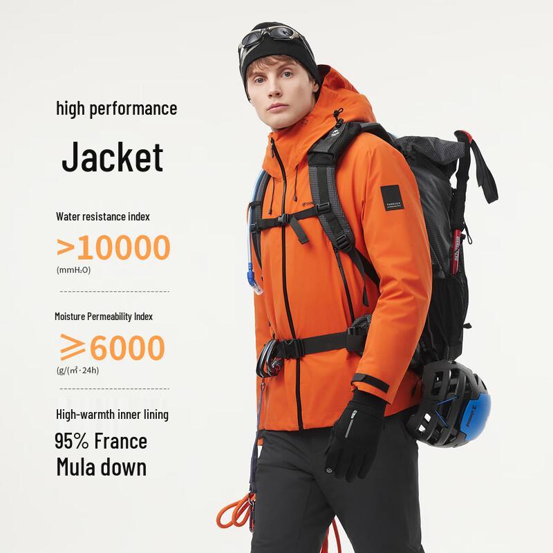 Tanboer Unisex Outdoor Warm 3-in-1 Down Jacket TAF560577A