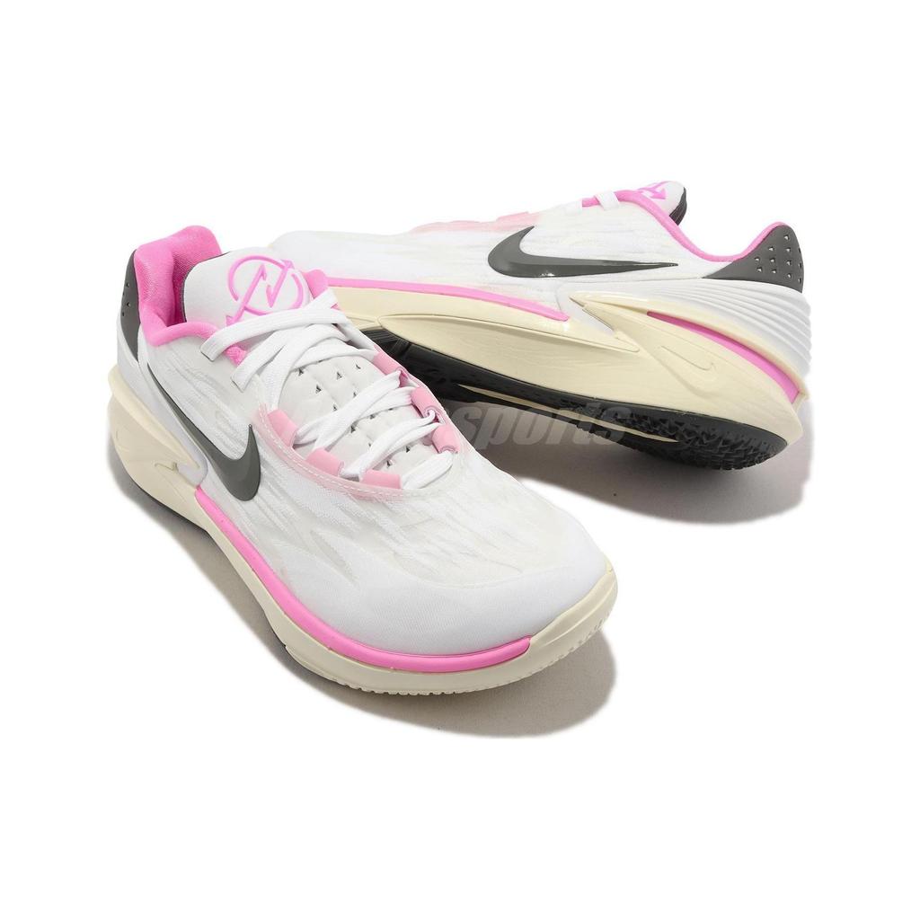 Nike Air Zoom GT Cut 2 White Grey Pink Unisex Sneakers FD9905-101