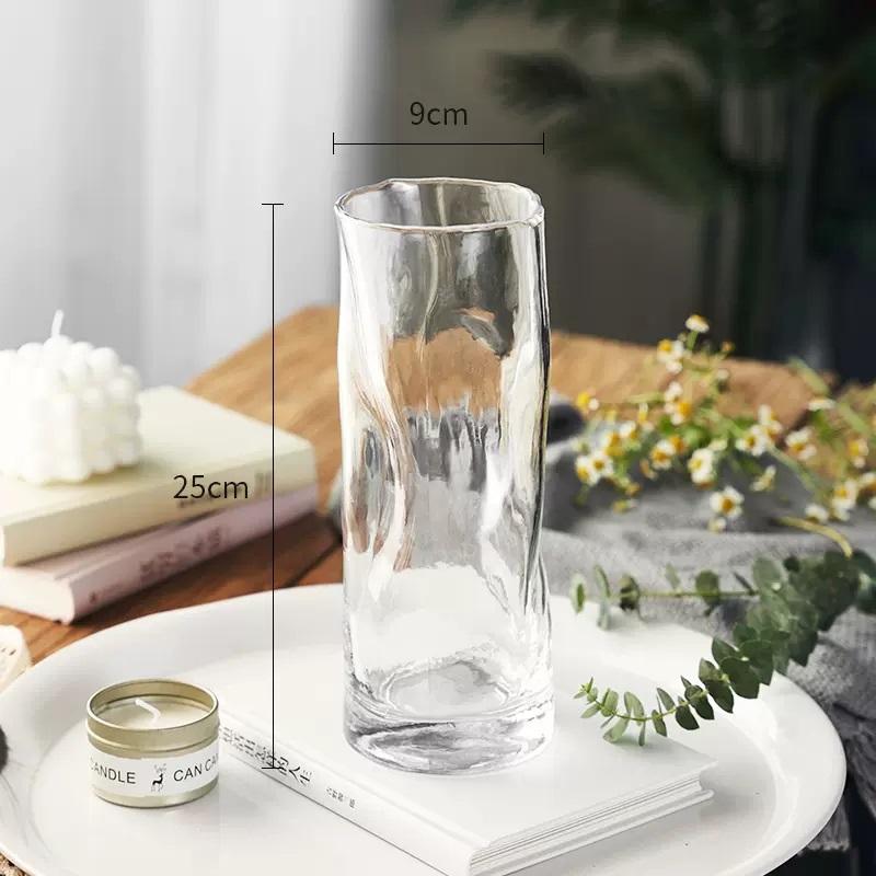 

Ваза Стеклянная ваза Украшение дома Украшения Цветочная композиция Ваза для цветов A-S