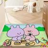 Cartoon A-Asamimichan Cute Room Mats Cheaper Anti-slip Modern Living Room Balcony Printed Welcome Rug