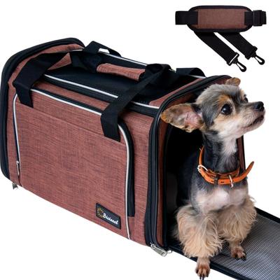 Featured In Bicieeel Dog Cat Carrier Pet Carrier Holds Its Easy To Get In and 2 Medium Summer and Winter Small and Medium Dog Carrier Case [Model