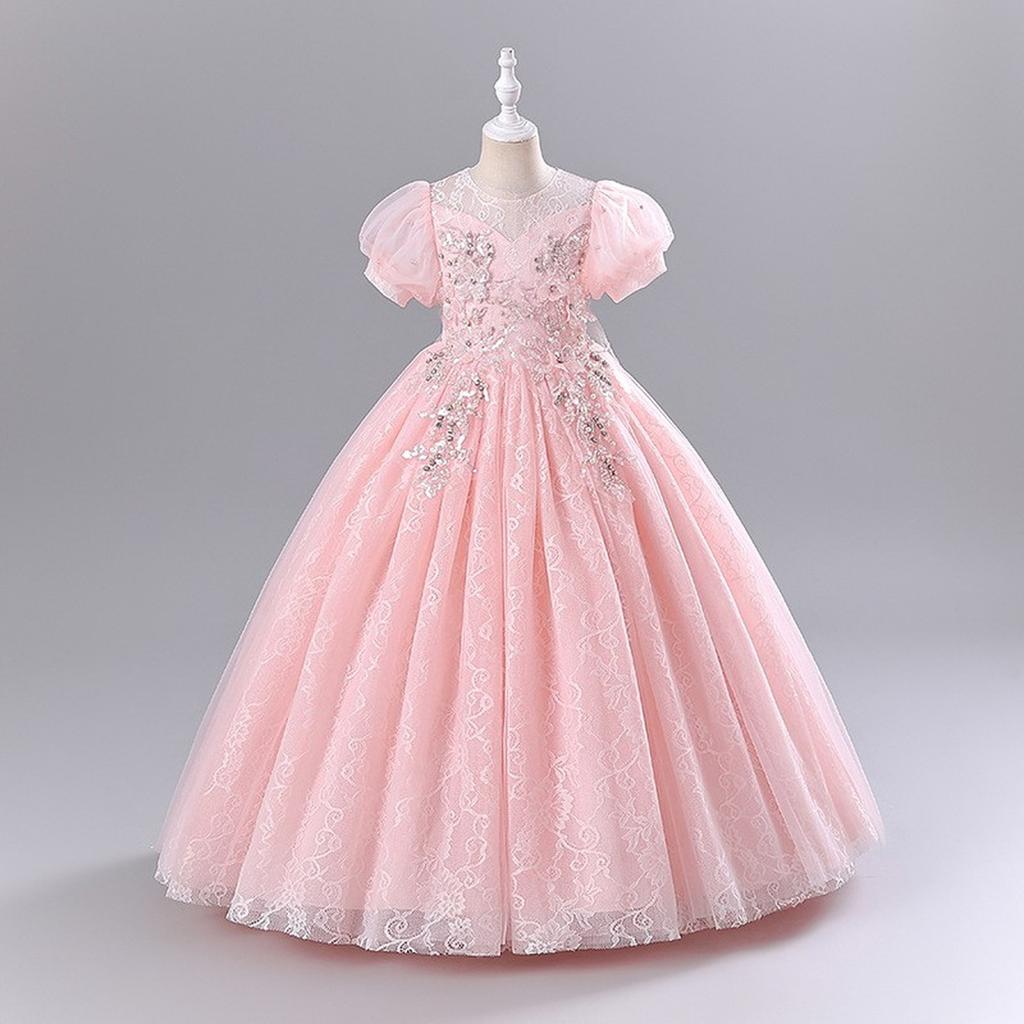 Girls Princess Gown Performance