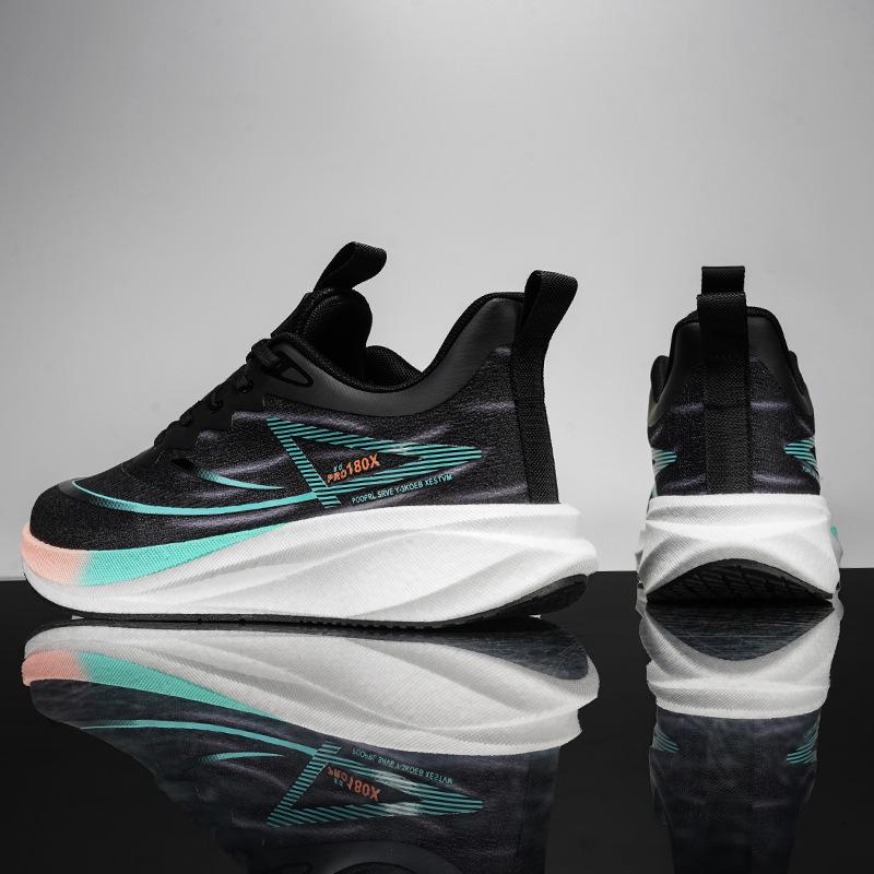 Scarpe da corsa per allenamento maratona all'aperto giovanili ultraleggere con piastra in carbonio per sprint scarpe sportive per esami di ammissione alle scuole superiori ammortizzanti