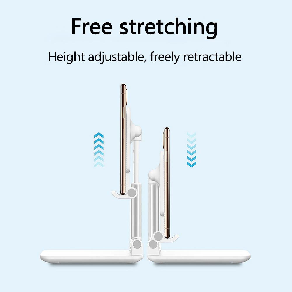 Metal Desktop Tablet Holder Foldable Desk Mobile Phone Holder Stand