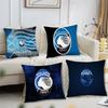 A-Atalanta B-Bergamasca Calcio Pillow Case Square Pillow Bedroom Sofa Leisure Comfort Cushion Living Room Home Decoration 40X40