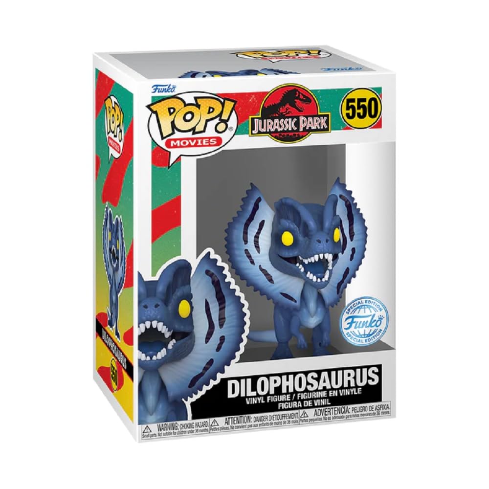Jurassic Park Dilophosaurus Figur Funko Jurassic Park Dilophosaurus POP!
