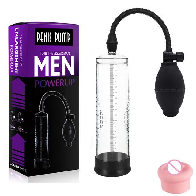 Penis Extender Pump Cock Enlargement Dick Trainer Male Masturbator Vacuum Pump Sex Toys for Men Adult Couples Sexy Products