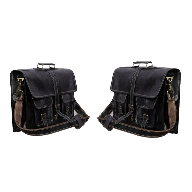 

Купи один получи один в подарок Сумка-мессенджер из черной кожи для ноутбука, Кожаная сумка через плечо, Черная сумка для ноутбука из натуральной кожи, Кожаная сумка кроссбоди 18 x 14 x 6 in