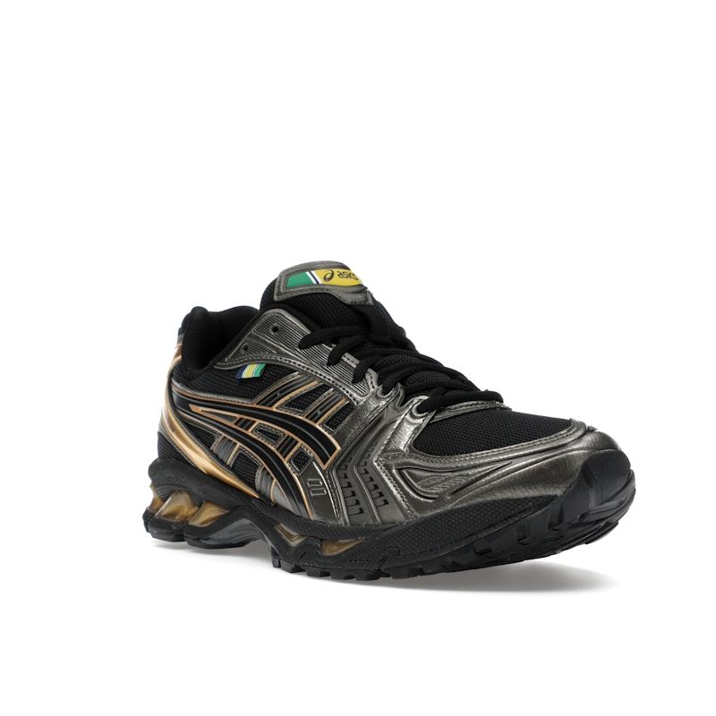 Ayrton Senna Institut x ASICS Gel Kayano 14 Lotus Unisex-Sneaker Schwarz Reines Gold 1203A860-001