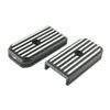 Honda Reble 250/500 Shredded Aluminum Footrest Cover RB0018 Diablo Custom Works Footrest Moped set/Front For Rebel 300 & 500