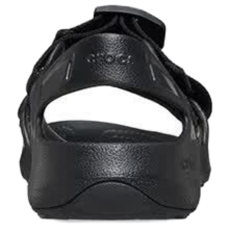 Crocs Unisex Black Hiker Simple Open Toe Outdoor Breathable Beach Sandals 212711-060