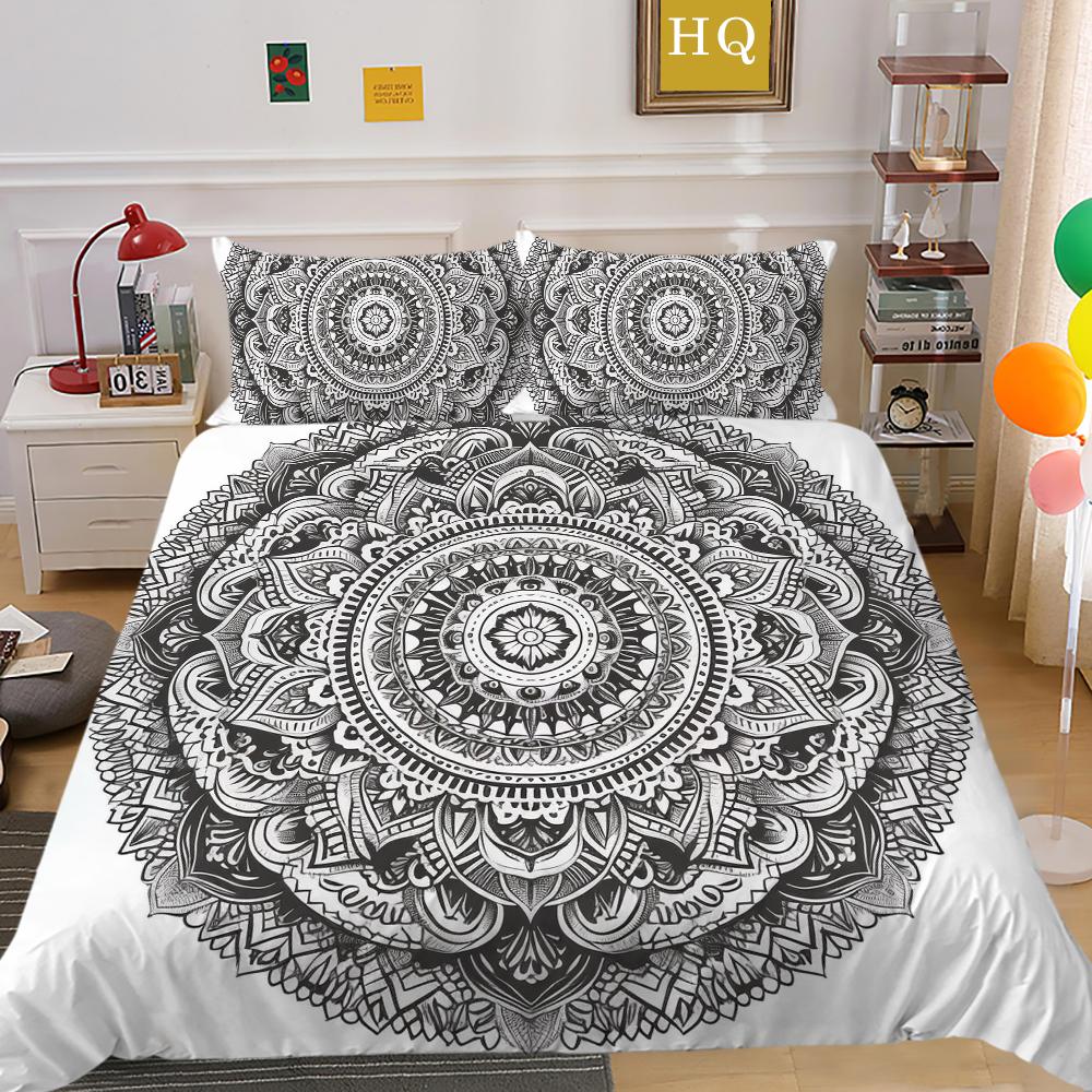 Fashion Home Lenjerie de pat Femeie Set de huse de cuvertură de lux King Size, microfibră, huse de pilote moi, fată de pernă moale