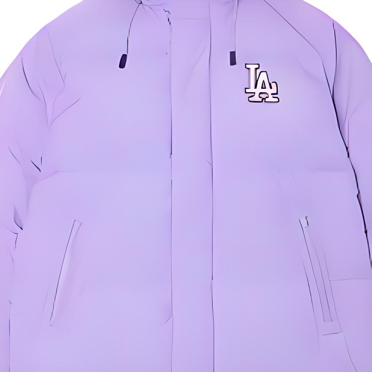 New MLB Down Jackets Unisex Purple 3ADJJ0516-07LDL