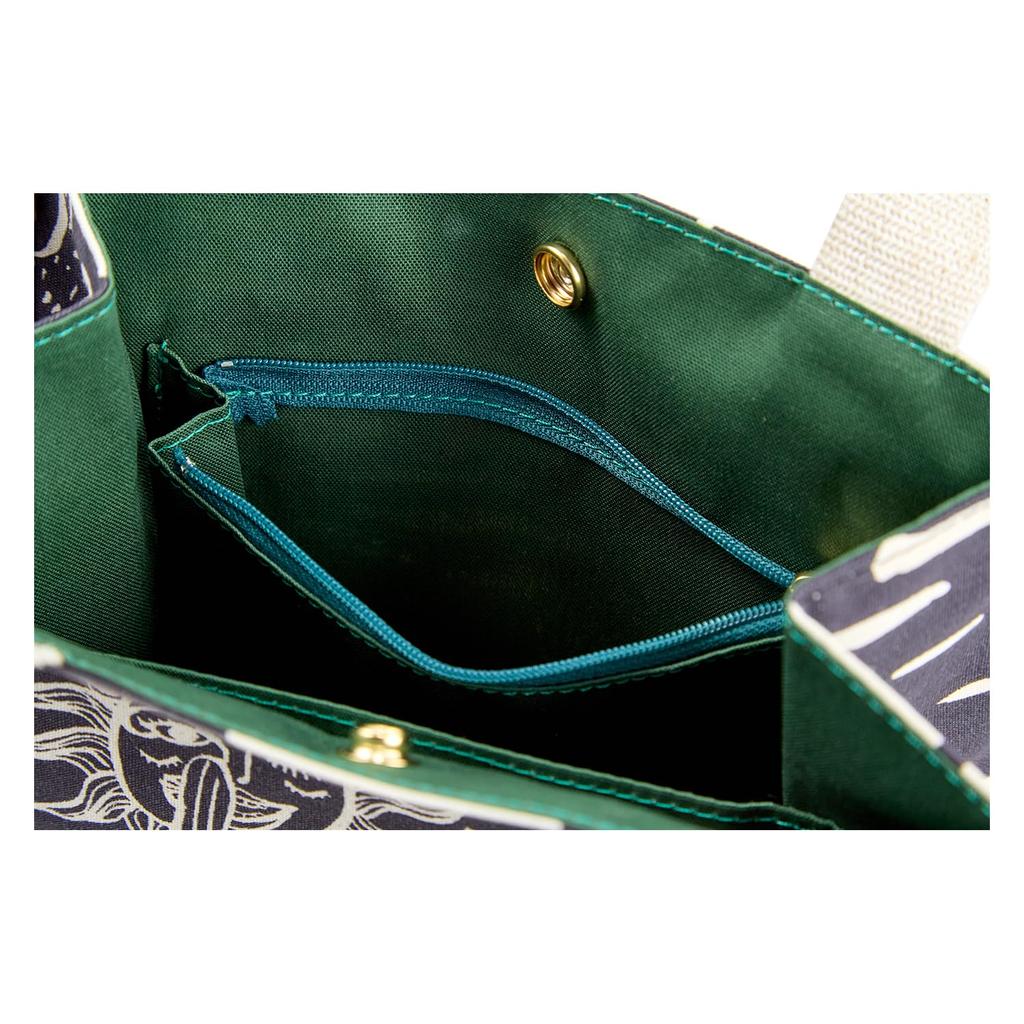 Tsumori Chisato Cactus and Sun Tote Bag, Small, Black