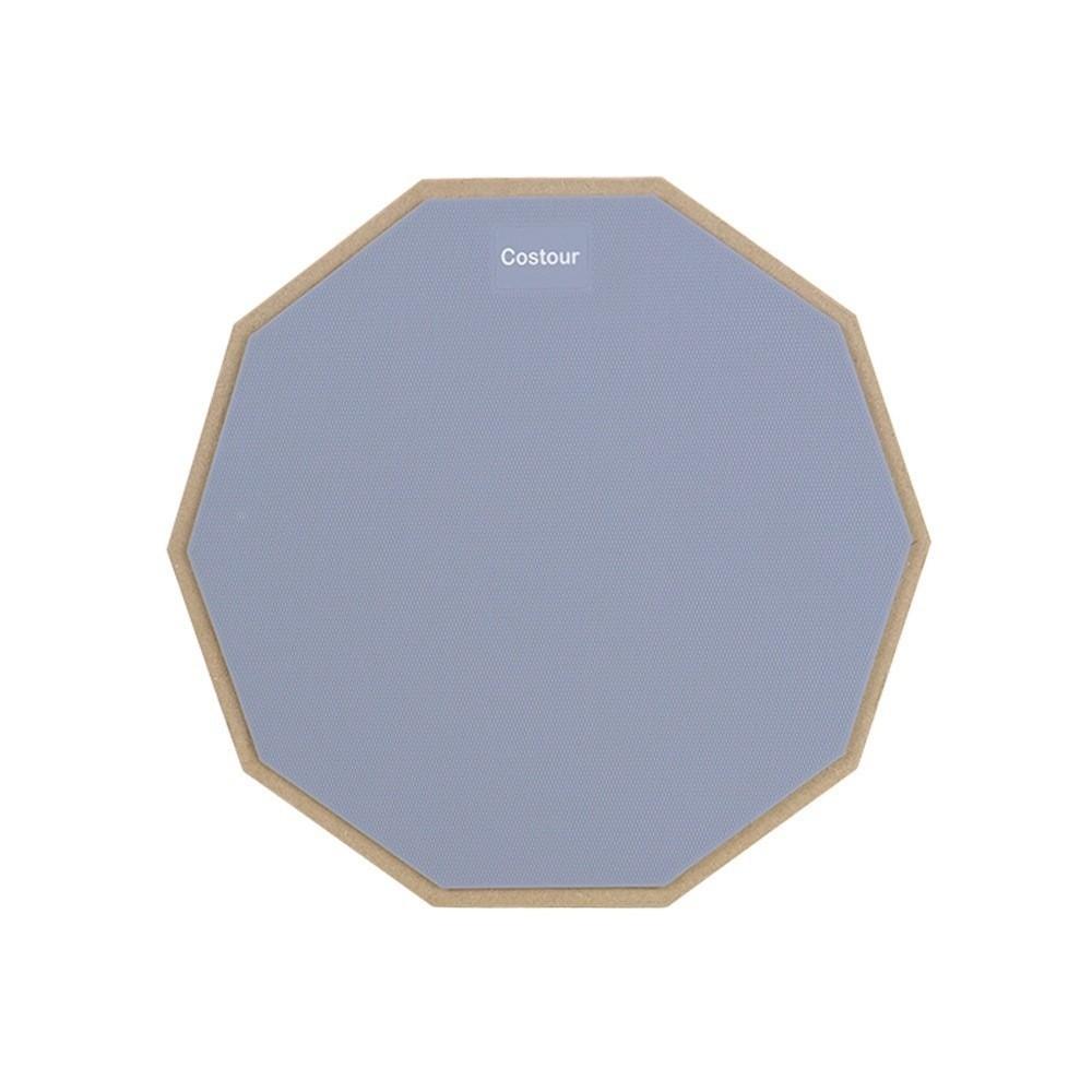 Antypoślizgowa Cicha Podkładka Treningowa na Bęben 12 Calowa Podkładka Treningowa bez Dźwięku Deska Percusyjna Akcesoria Percusyjne