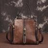 New Retro Women's Leather Handbag, European and American Fashion Leather Single Shoulder Diagonal Cross Casual Women's Bag