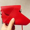 Geldbeutel Glücksgeldtaschen Verstellbar Neujahrsgeldumschlag Geschenk Crossbody Roter Umschlag Kind