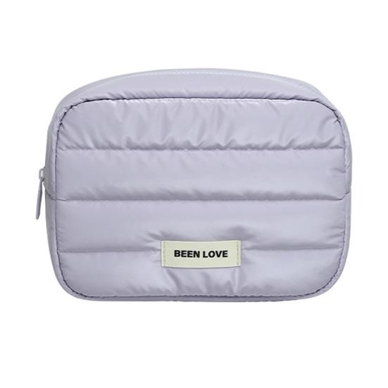 

Женская мягкая косметичка, портативный органайзер для косметики, водонепроницаемая сумка на молнии, косметичка для девочек, для путешествий и домашнего использования фиолетовый