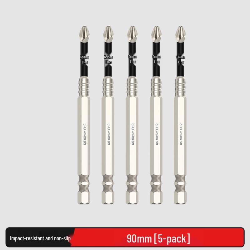 K5 High Torque Anti-Slip Magnetic Phillips Head Hand Drill Electric Screwdriver with Impact Resistance and Chrome Plated Super Hard Bit
