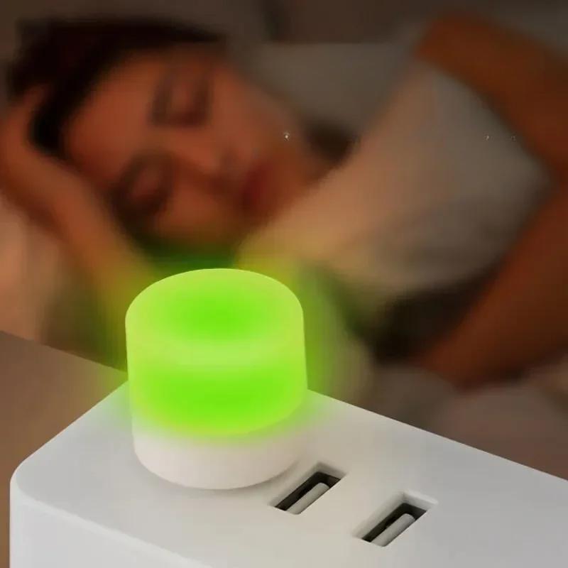 

Устройство от комаров - Светодиодная лампа от комаров, Креативный портативный USB ночник для дома, спальни, Мини-лампа с защитой для глаз 1PC