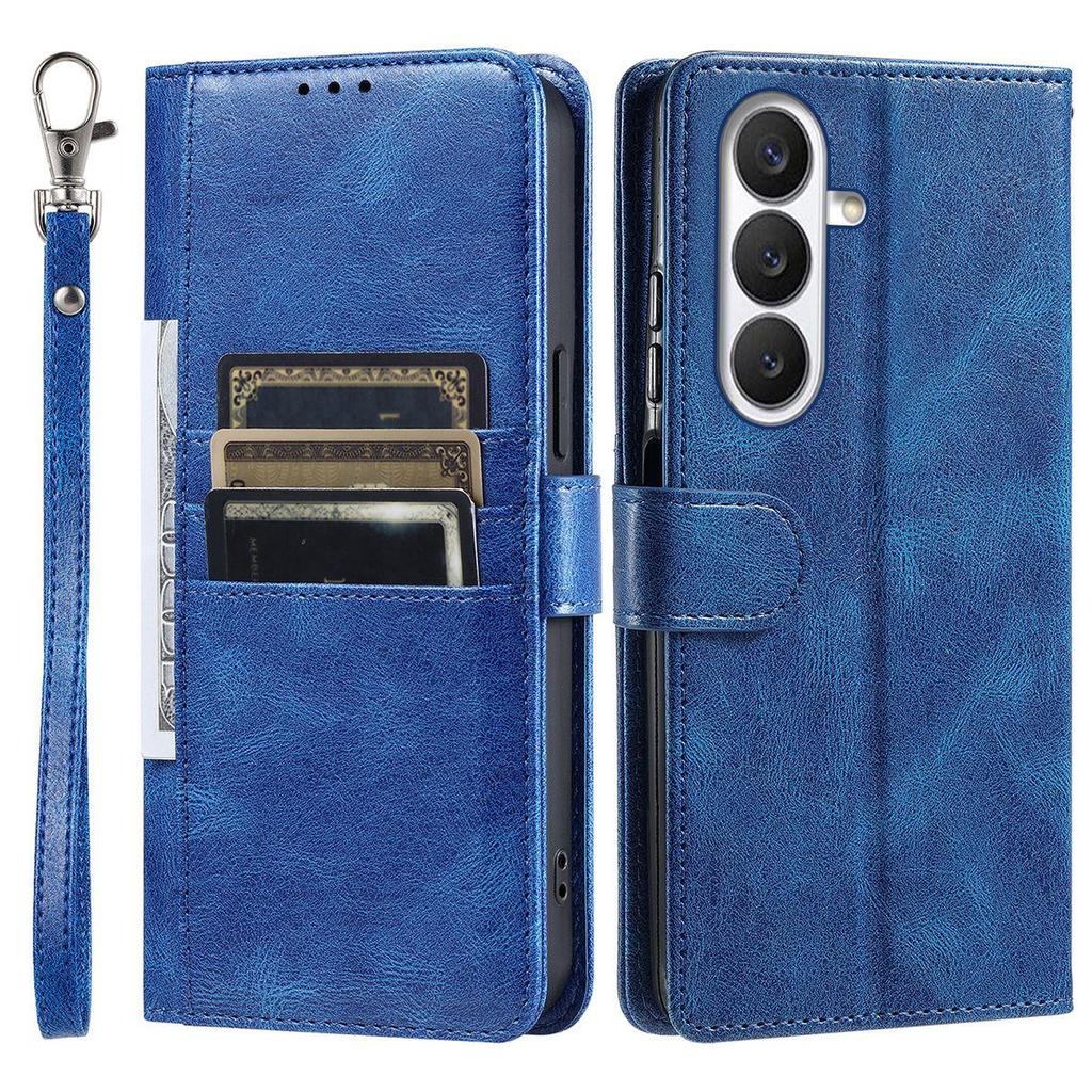 Cover for Samsung Galaxy A55 5G,A54,A37,A36,A35 Retro PU Leather Flip Wallet Phone Case Multi Card Slots