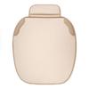 Car Seat Cushion - Universal Leather and Linen Single Piece Without Backrest
