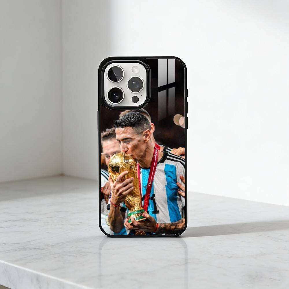 A-Angel Di M-Maria Football Star Phone Case For iPhone17,16,15,14,13 Plus,Pro Max Magnetic For Magsafe Wireless Charging