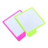 Fashion Silicone Mirror Self Grips Mirror Shatterproof Shaving Makeup Shower Silicone Travel Washroom