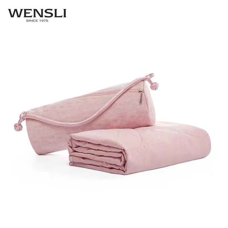 Wansli Silk Scarf & Herbal Portable Blanket Gift Set