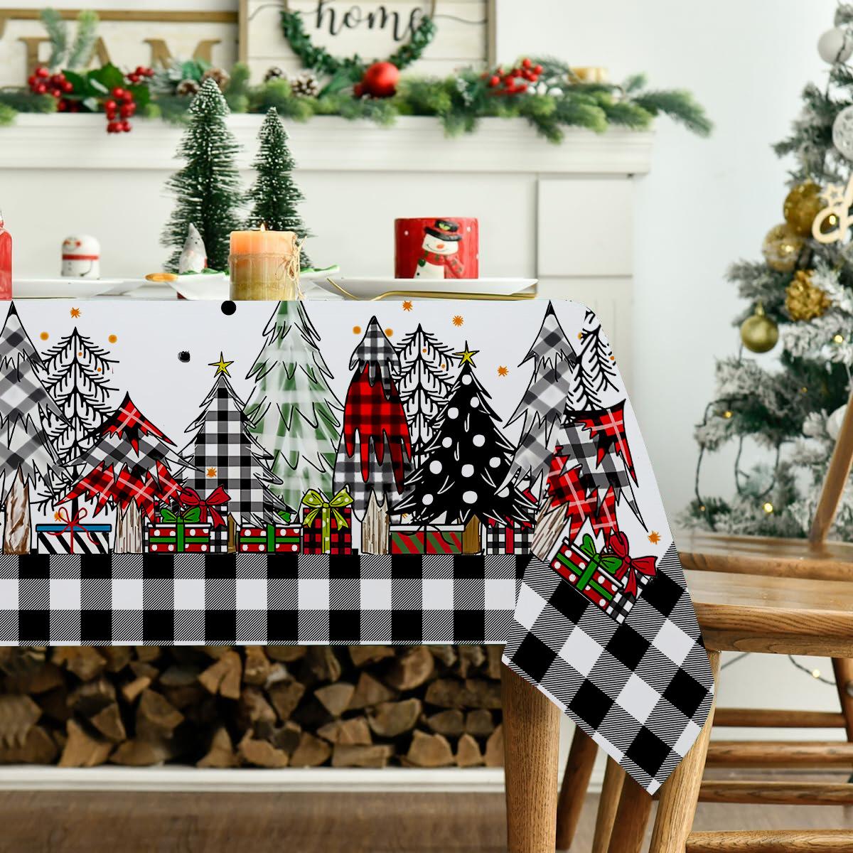 

Рождественские скатерти Украшения Скатерти с принтом One Size